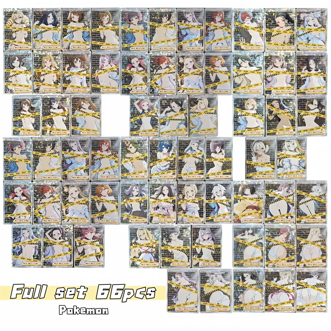 66pcs PTCG Female Character Trainer Collection DIY Folding Flash Card Lillie/Iono/Cynthia/Erika/Lusamine Game Collection Card
66pcs PTCG Female Character Trainer Collection DIY Folding Flash Card Lillie/Iono/Cynthia/Erika/Lusamine Game Collection Card