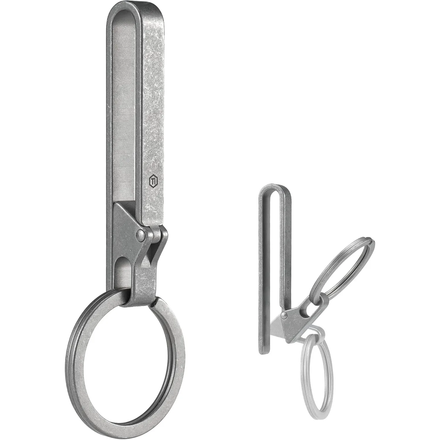 KeyUnity KM23 Titanium EDC Belt Keychain, Quick Release Key Ring Clip with Locking Design for Belt, Pocket, Purse & Backpack
KeyUnity KM23 Titanium EDC Belt Keychain, Quick Release Key Ring Clip with Locking Design for Belt, Pocket, Purse & Backpack