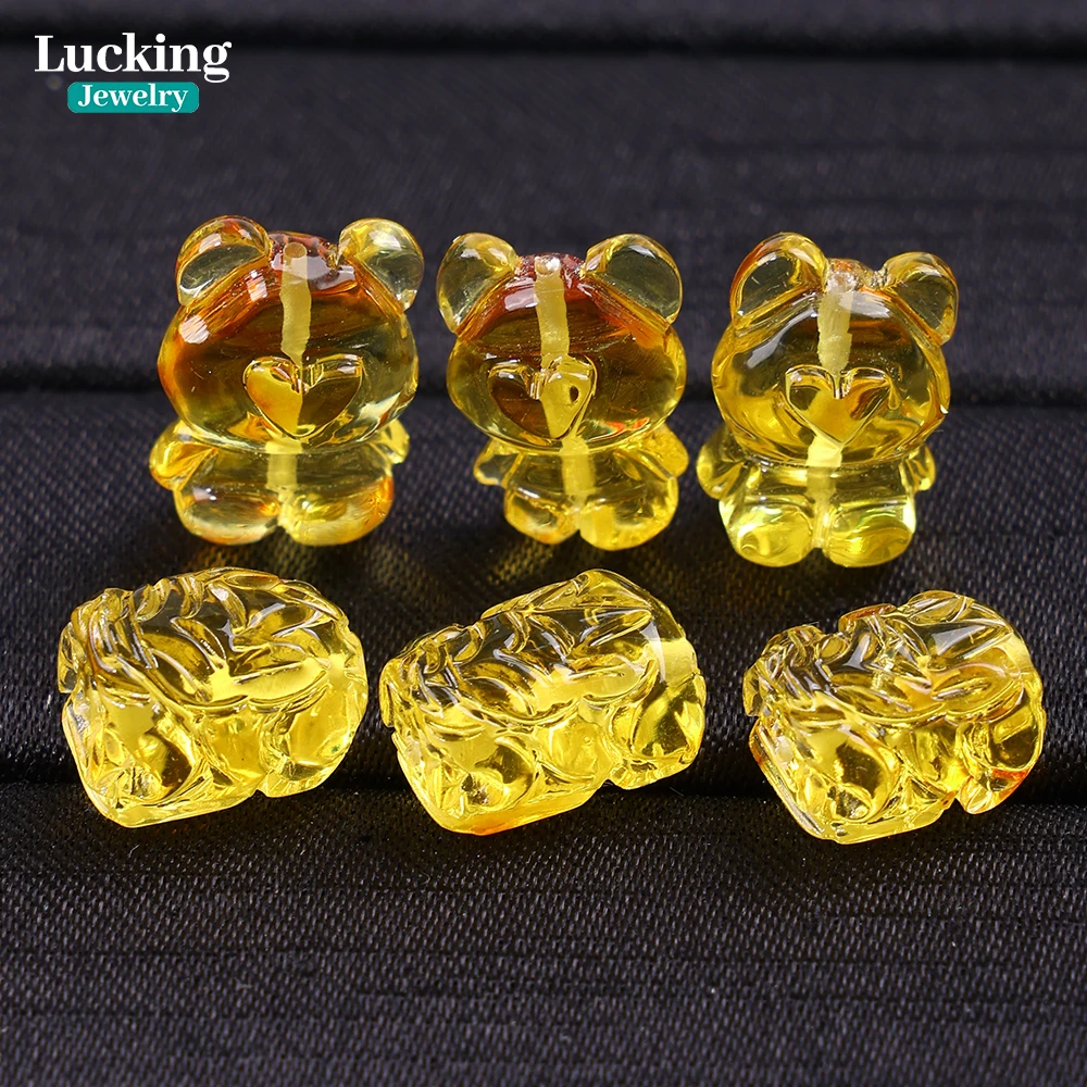 3A Natural Baltic Amber Bear & Pixiu Carvings - Golden Honey Gemstone Figurines for Jewelry, Collectors, Spiritual Gifts
3A Natural Baltic Amber Bear & Pixiu Carvings - Golden Honey Gemstone Figurines for Jewelry, Collectors, Spiritual Gifts
