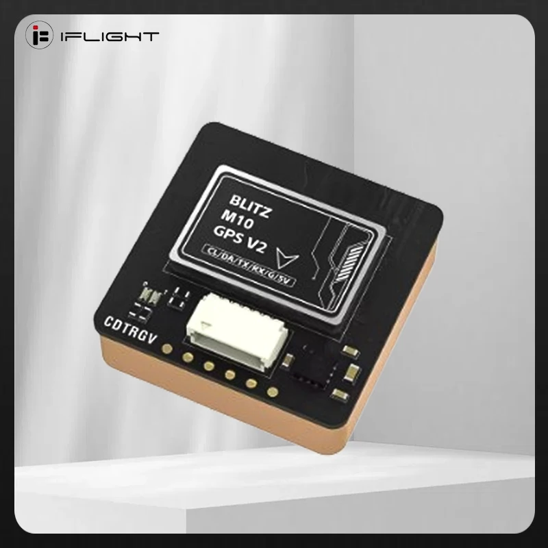 iFlight BLITZ M10 V2 GPS built-in compass 10th generation chip Small size, fast positioning, stable connection, model aircraft
iFlight BLITZ M10 V2 GPS built-in compass 10th generation chip Small size, fast positioning, stable connection, model aircraft