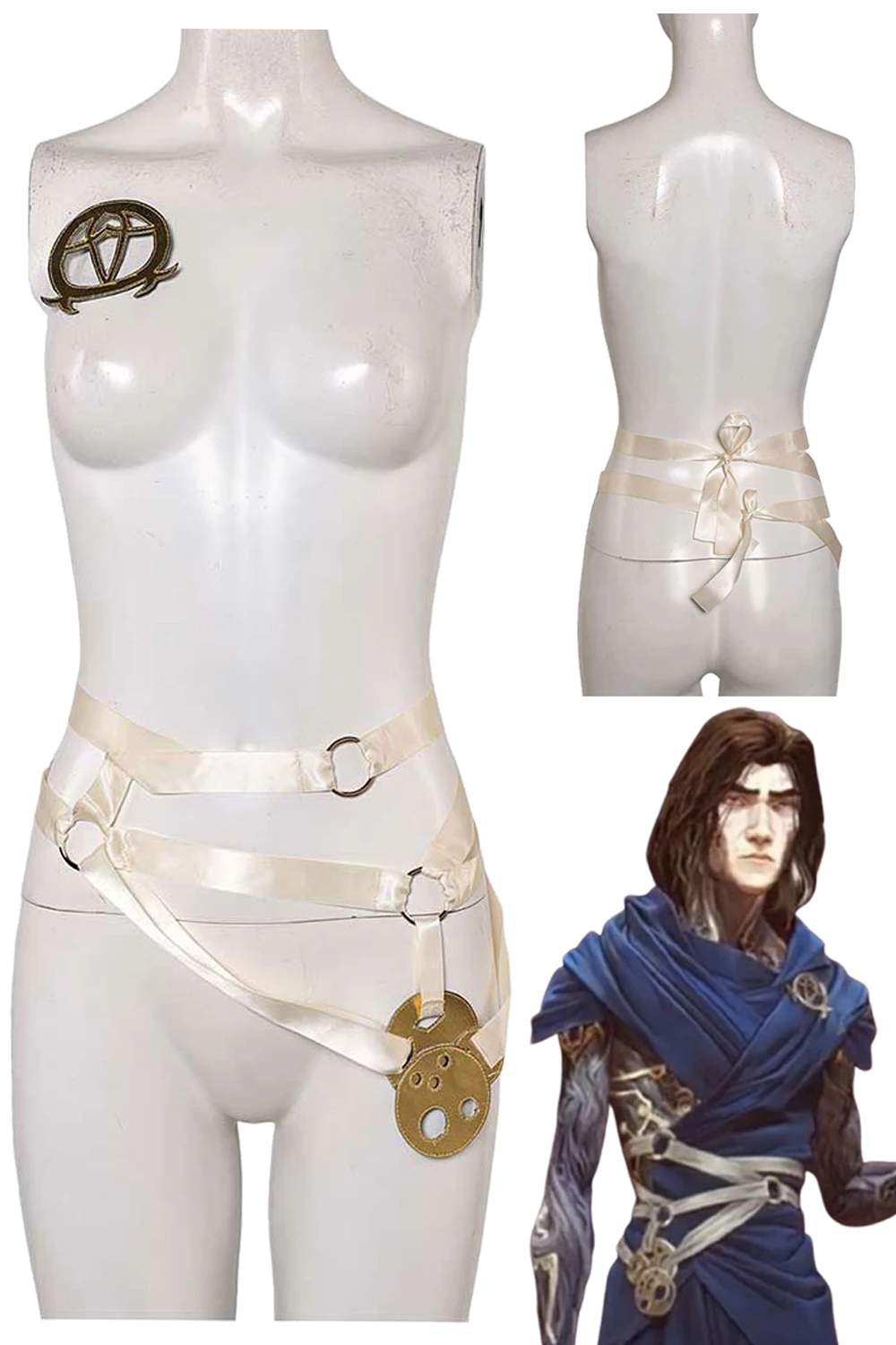 Viktor Arcane Cosplay Brooch Belt Set Female Disguise Prop Game LOL Costume Roleplay Accessories Outfits Halloween Carnival Suit
Viktor Arcane Cosplay Brooch Belt Set Female Disguise Prop Game LOL Costume Roleplay Accessories Outfits Halloween Carnival Suit