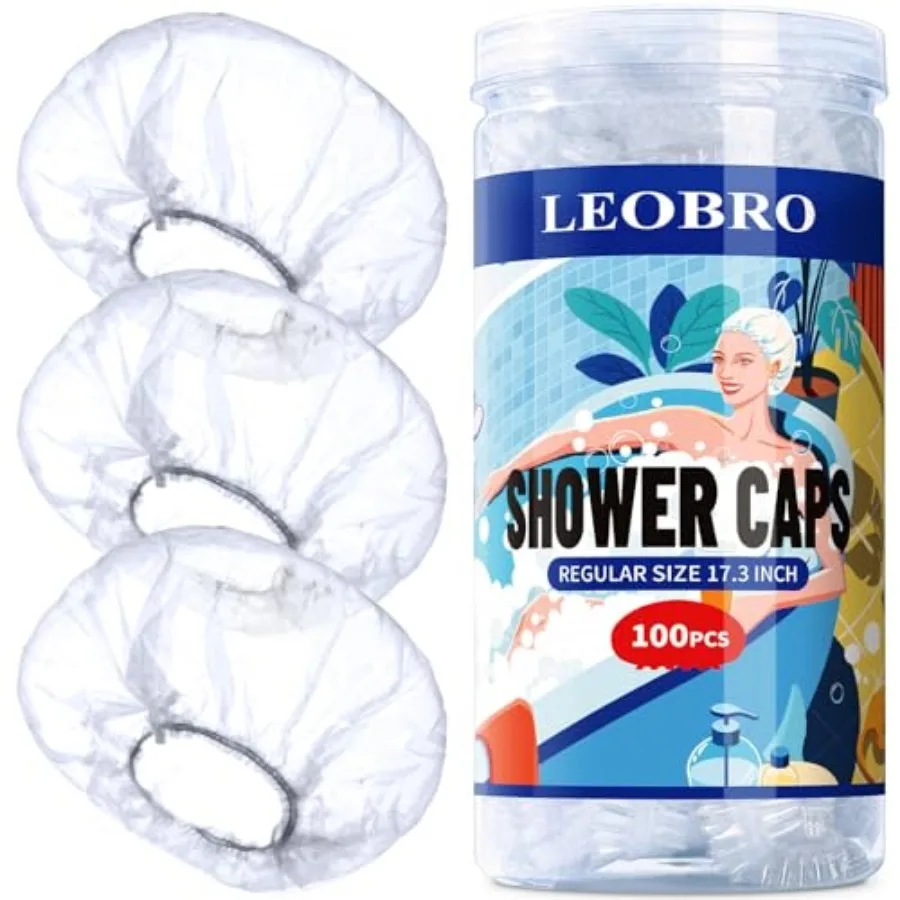 100PCS Disposable Shower Caps, Shower Caps for Women Disposable, Plastic Shower Cap, Plastic Hair Caps for Hair Treatment, Regu
100PCS Disposable Shower Caps, Shower Caps for Women Disposable, Plastic Shower Cap, Plastic Hair Caps for Hair Treatment, Regu