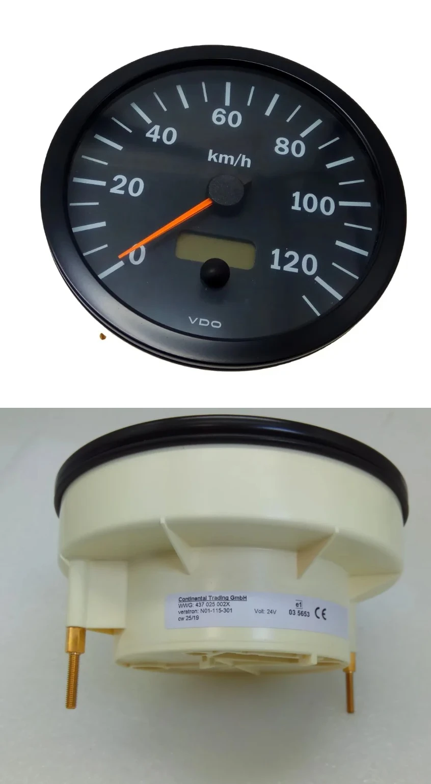 Ge nuine Orig inal VDO Speedometer 437-025-002 Engine Speed Meter 140mm
Ge nuine Orig inal VDO Speedometer 437-025-002 Engine Speed Meter 140mm