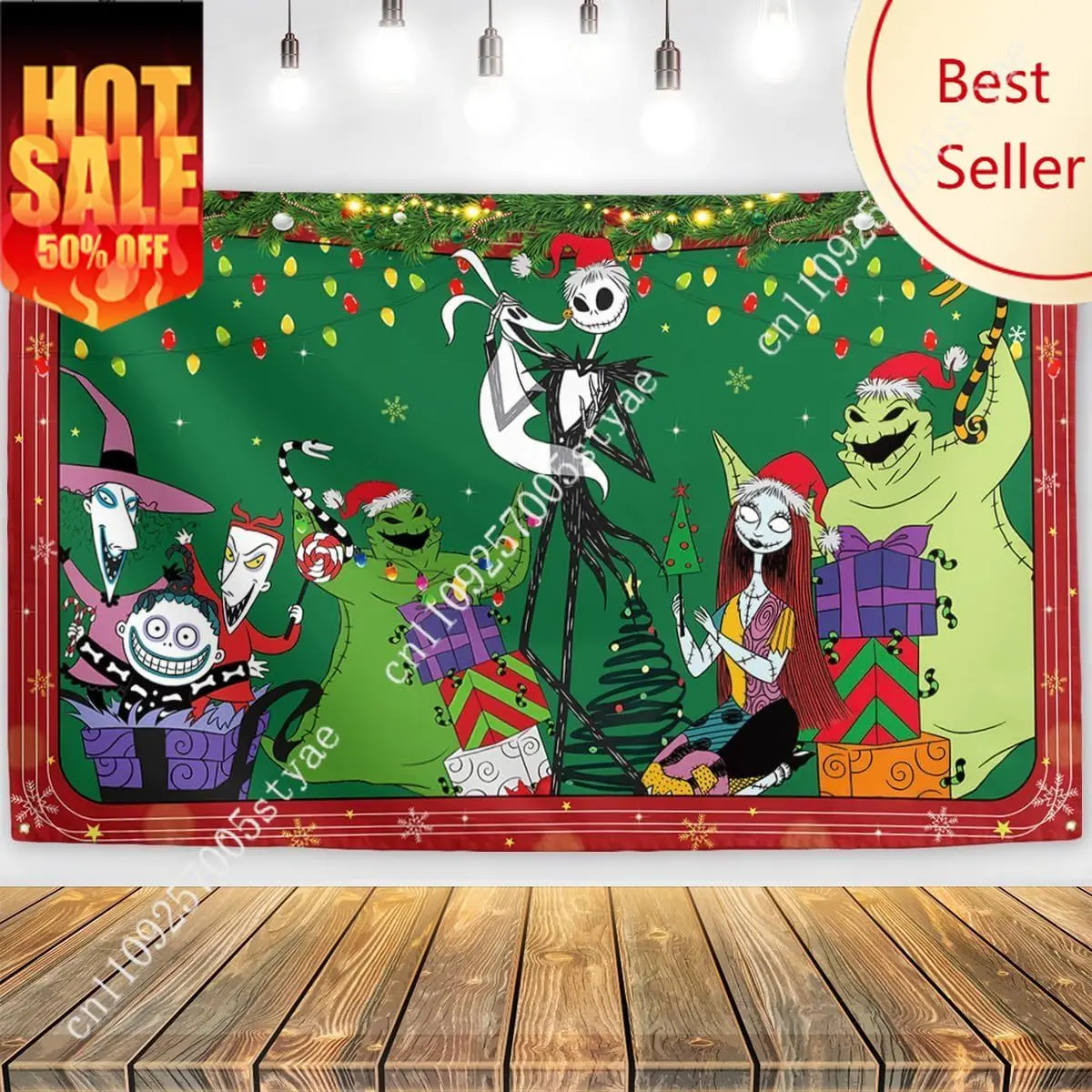 Nightmare Before Christmas Tapestry Disney Cartoon Poster Home wall hanging Art Party Holiday Decorations Custom Gift Tapestries
Nightmare Before Christmas Tapestry Disney Cartoon Poster Home wall hanging Art Party Holiday Decorations Custom Gift Tapestries