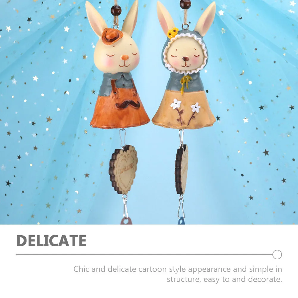 2Pcs Wind Chime Hanging Decor Resin Iron Creative Cartoon Style Lightweight for Garden Balcony Home Accessories
2Pcs Wind Chime Hanging Decor Resin Iron Creative Cartoon Style Lightweight for Garden Balcony Home Accessories