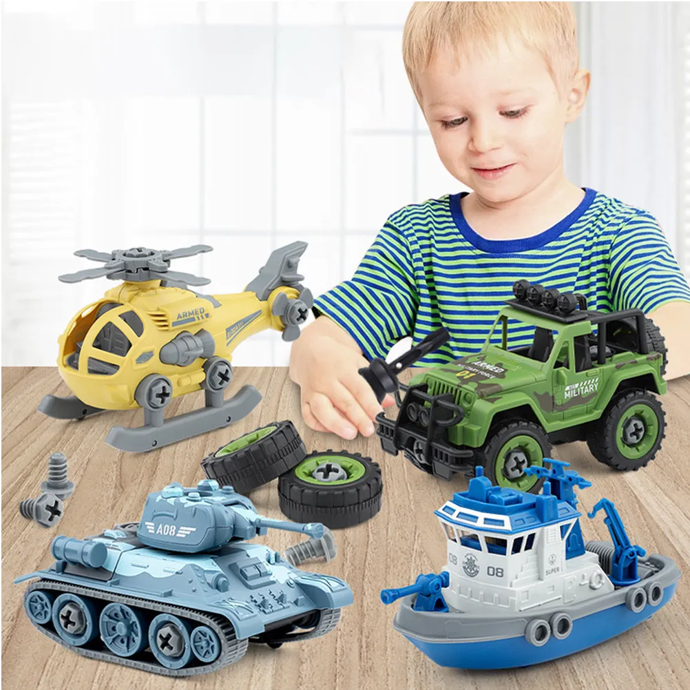 1Set Creative Educational Assembly Kids DIY Tank Plane Warship Suv Models Gift Children Assembled Tank Toy
1Set Creative Educational Assembly Kids DIY Tank Plane Warship Suv Models Gift Children Assembled Tank Toy