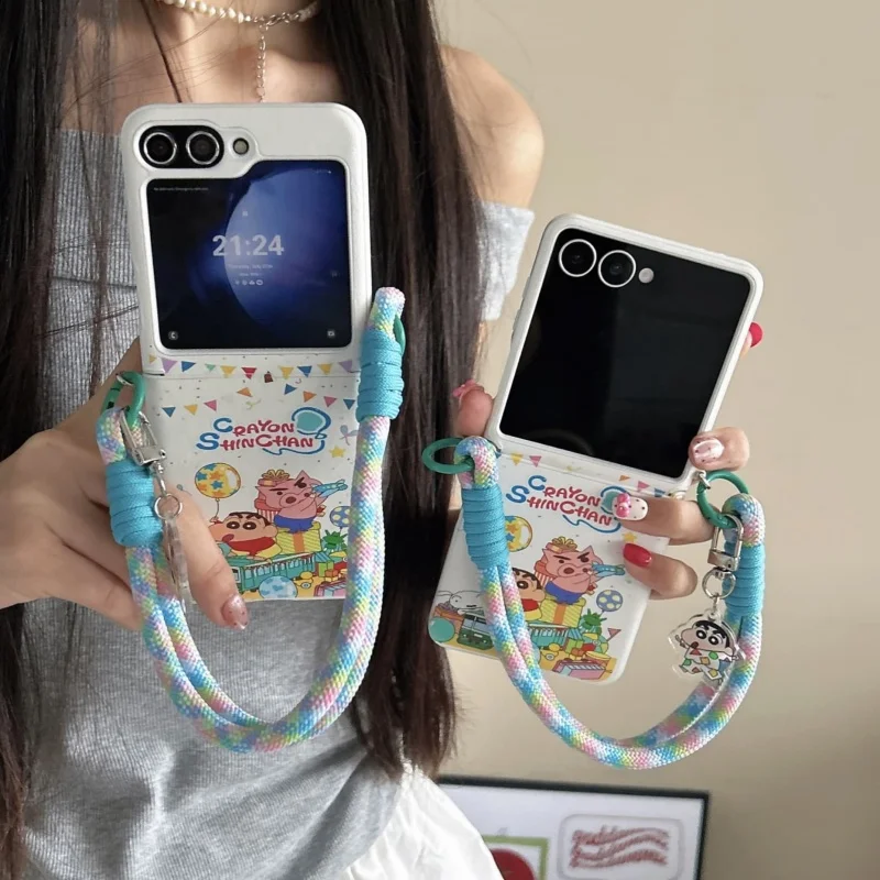 Cute Cartoon Crayon Shin-chan Buriburizaemon Folding Magsafe Wireless Charge Case For Samsung ZFlip 6 Z 3 4 5 6 7 Shin-cha Cover 
Cute Cartoon Crayon Shin-chan Buriburizaemon Folding Magsafe Wireless Charge Case For Samsung ZFlip 6 Z 3 4 5 6 7 Shin-cha Cover