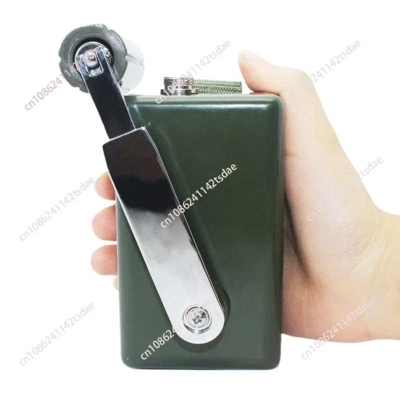 30W Hand Crank Generator Shockproof Hand Crank Generator for Computer, small laptop, shortwave radio, regular cell phone
30W Hand Crank Generator Shockproof Hand Crank Generator for Computer, small laptop, shortwave radio, regular cell phone
