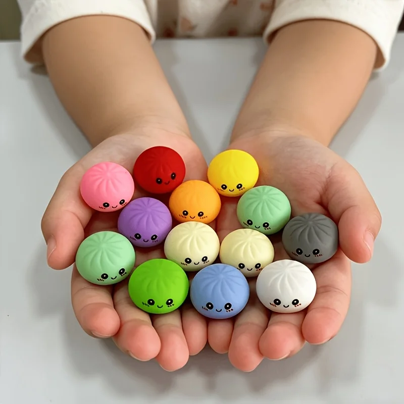 6/12Pcs Dumpling Squishy Toy Set, 2026 New Transformable Bread Stress Relief Ball Combo for Relaxation
6/12Pcs Dumpling Squishy Toy Set, 2026 New Transformable Bread Stress Relief Ball Combo for Relaxation