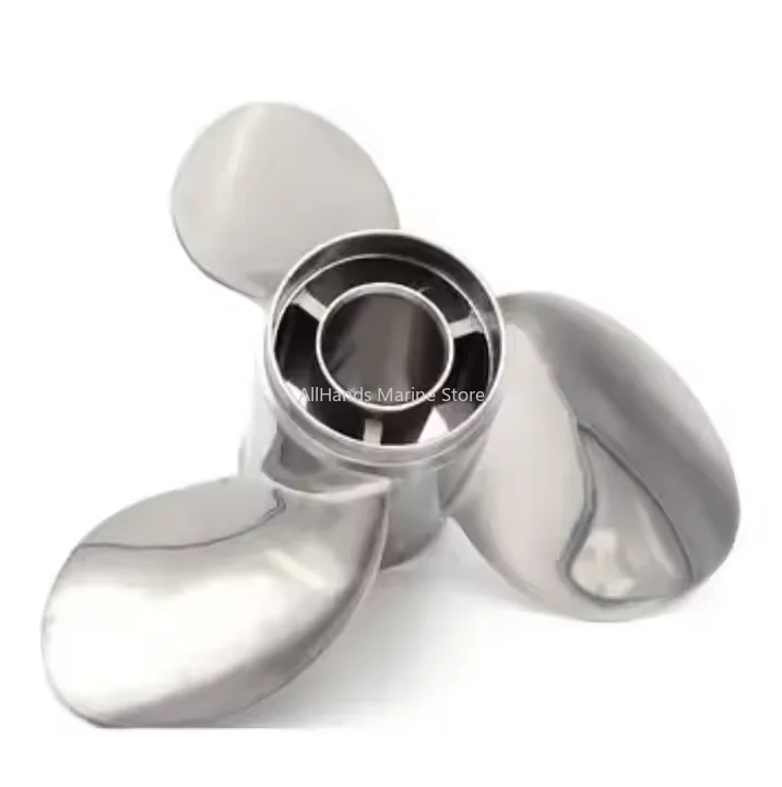 High Speed Stainless Steel Outboard Marine Boat Propeller 3 Blades Impeller Outboard Propeller
High Speed Stainless Steel Outboard Marine Boat Propeller 3 Blades Impeller Outboard Propeller