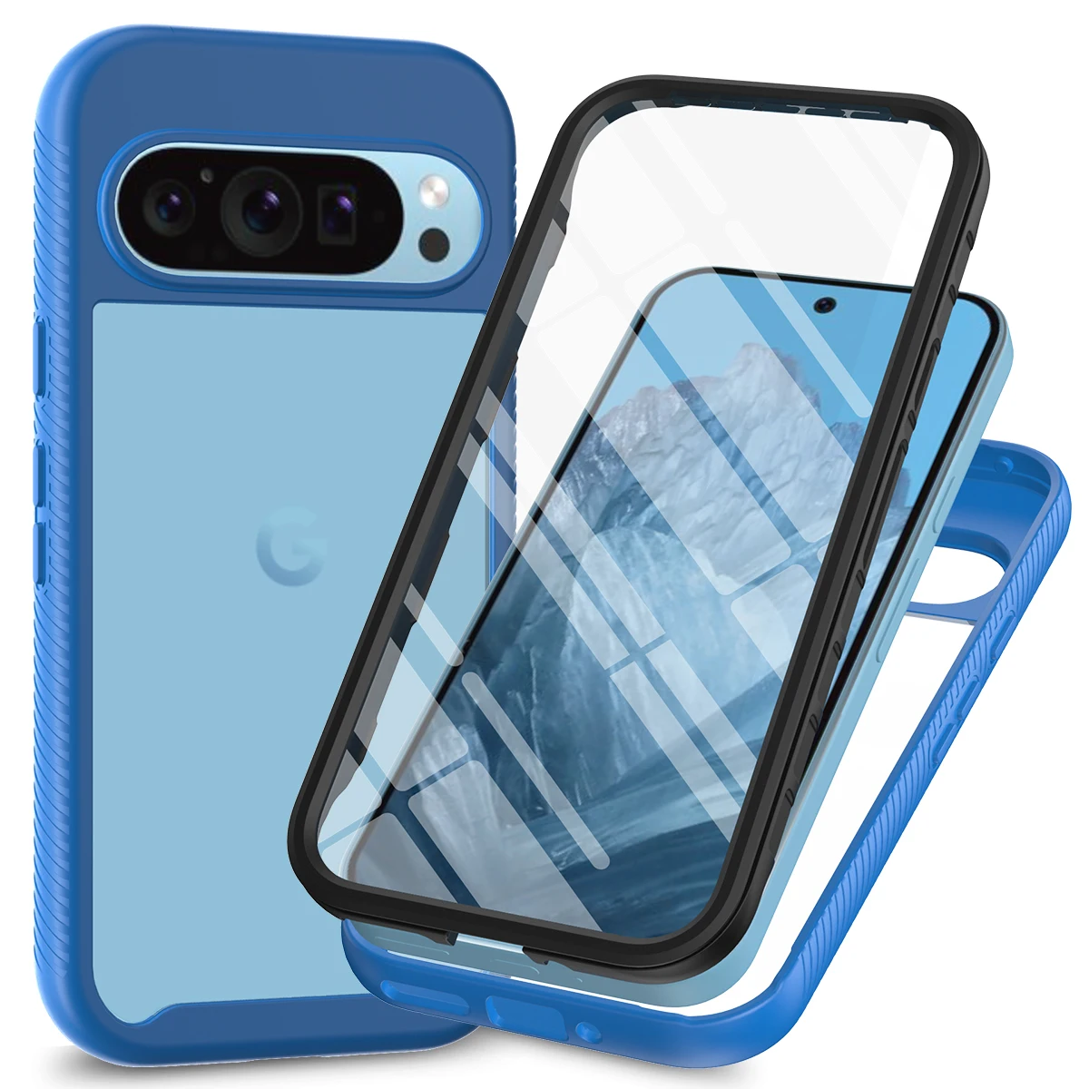 360° Full Body Case for Google Pixel 9 Pro XL Pixel 8 7 Pro 8a 7a Clear Screen Protection Soft PET Film Front Frame Phone Cover
360° Full Body Case for Google Pixel 9 Pro XL Pixel 8 7 Pro 8a 7a Clear Screen Protection Soft PET Film Front Frame Phone Cover