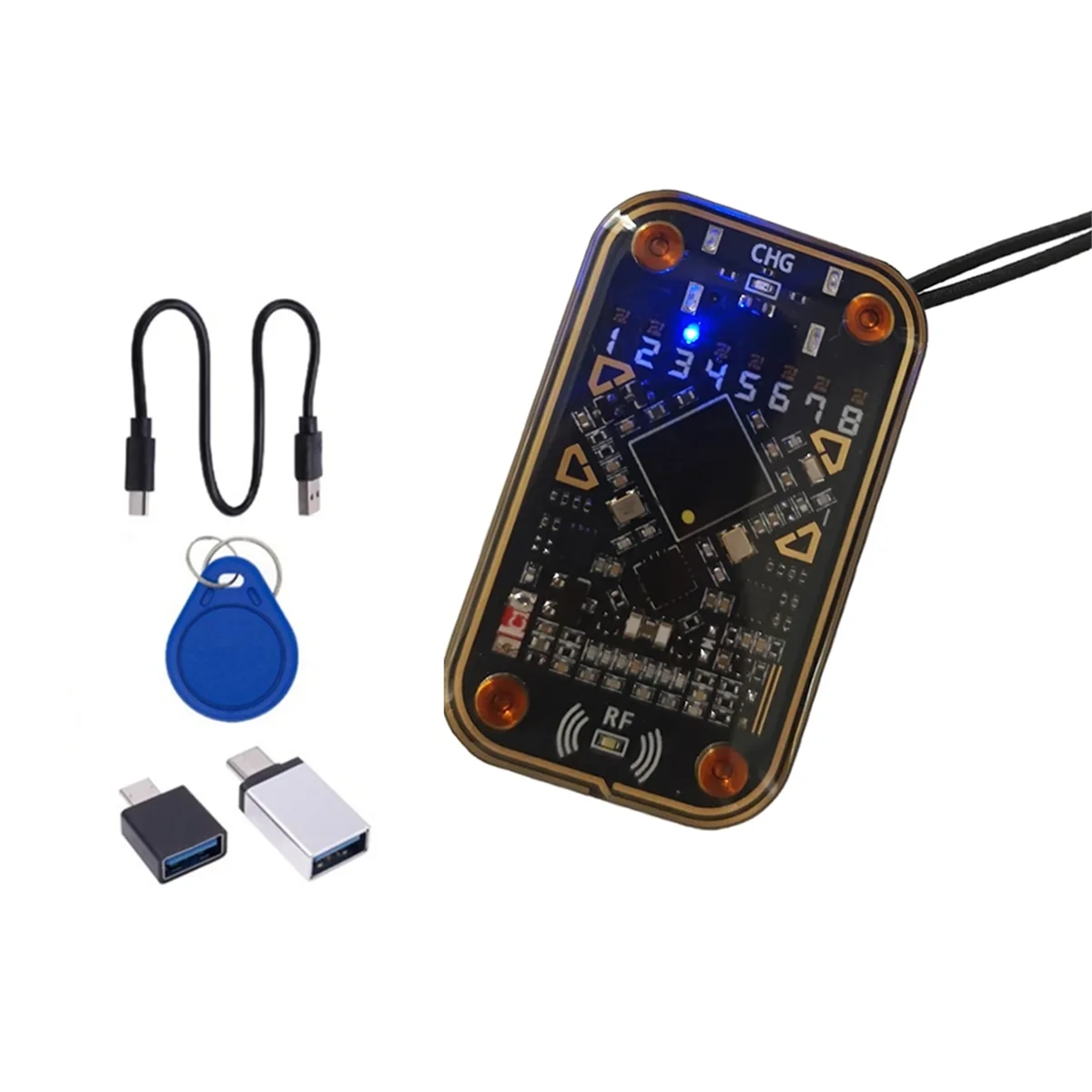 BABQ Perfect Epoxy Shell Chameleon Ultra Contactless Smartcard Emulator Compliant to NFC Read Writer (Compatible)
BABQ Perfect Epoxy Shell Chameleon Ultra Contactless Smartcard Emulator Compliant to NFC Read Writer (Compatible)