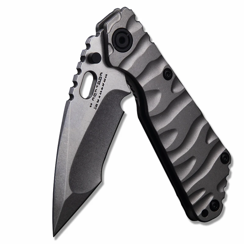 Premium D2 Folding Knife, Wave TC4 Titanium Handle, Luxury Gift for Men, Outdoor Camping EDC Tool & Collection
Premium D2 Folding Knife, Wave TC4 Titanium Handle, Luxury Gift for Men, Outdoor Camping EDC Tool & Collection