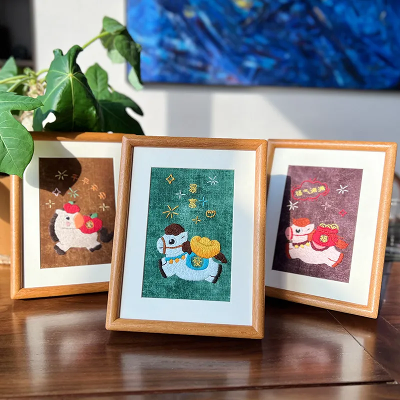 Finger Intangible Cultural Heritage Lu Embroidery Handmade DIY Embroidery Material Package 2026 Year
Finger Intangible Cultural Heritage Lu Embroidery Handmade DIY Embroidery Material Package 2026 Year