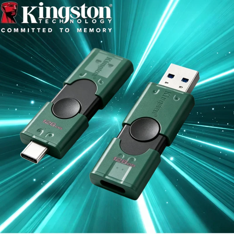 Kingston DTDEG2 Fast USB3.2 Stick Dual Type-C USB-A OTG Pendrive 128GB 256GB Original Flash Drive For iPhone 15 16
Kingston DTDEG2 Fast USB3.2 Stick Dual Type-C USB-A OTG Pendrive 128GB 256GB Original Flash Drive For iPhone 15 16