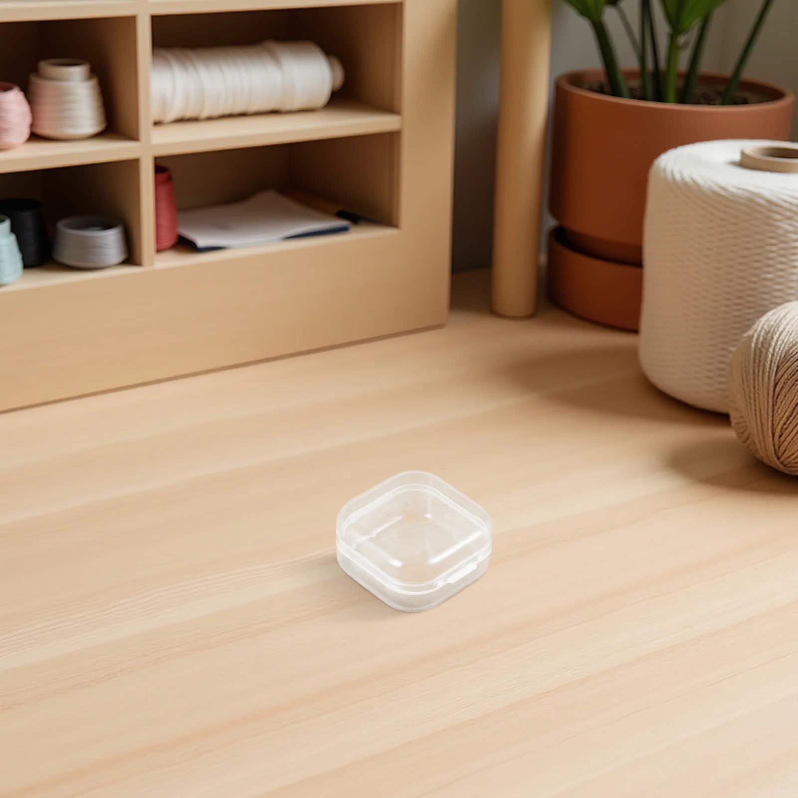 12pcs Plastic Small Boxes Compact Mini Transparent Pvc Box For Craft Storage Snap-Tight Lid Clear Container Square Case Small
12pcs Plastic Small Boxes Compact Mini Transparent Pvc Box For Craft Storage Snap-Tight Lid Clear Container Square Case Small