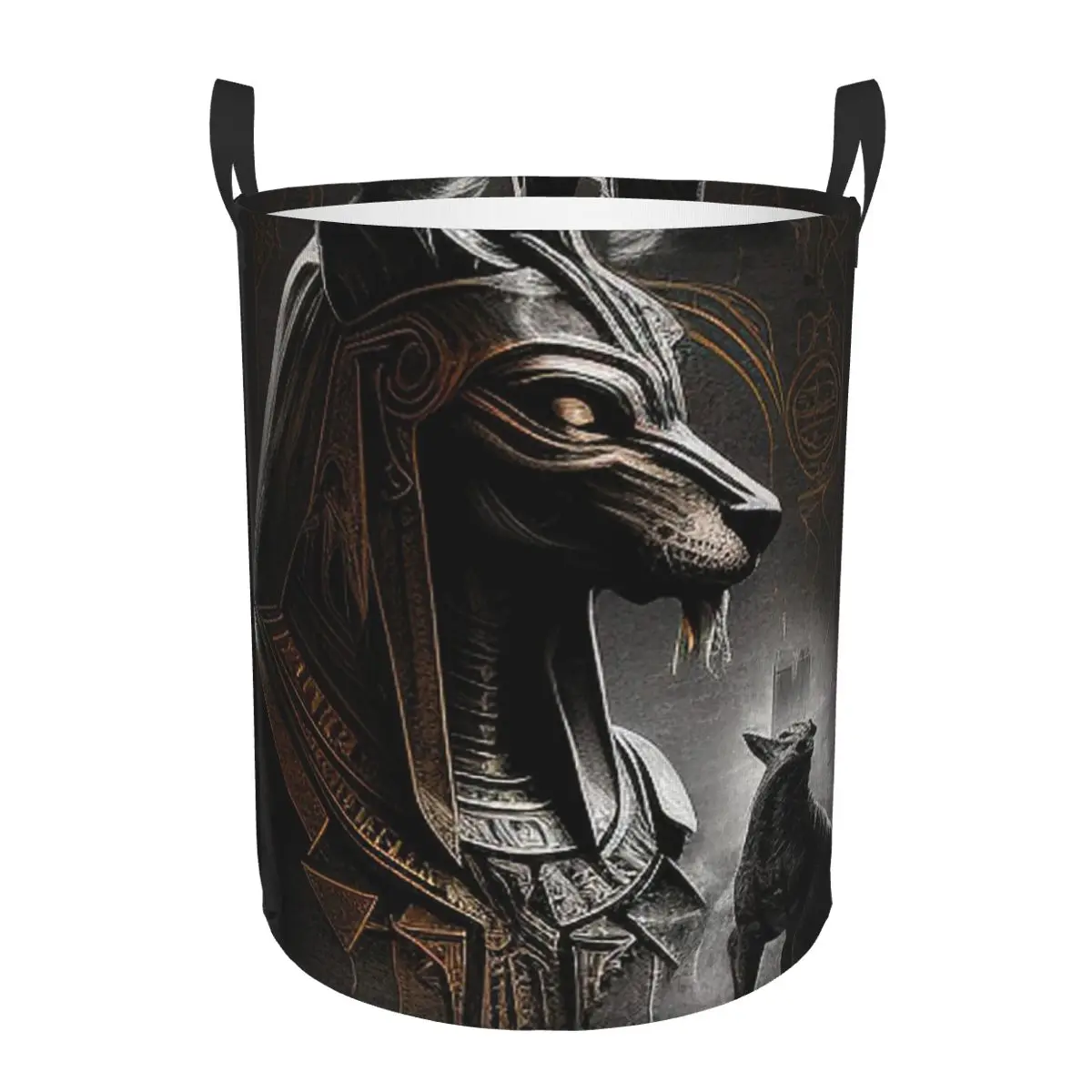 Древний Египет Бог Анубис Египетский Фараон Корзины для грязного белья Складная большая водонепроницаемая корзина для одежды и игрушек для дома Детская
Древний Египет Бог Анубис Египетский Фараон Корзины для грязного белья Складная большая водонепроницаемая корзина для одежды и игрушек для дома Детская
