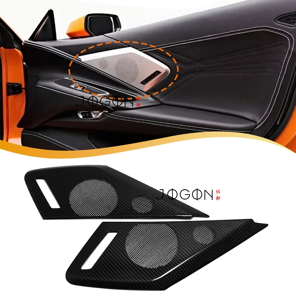 For Chevrolet Corvette C8 Z51 Z06 Stingray 2020+ Car Interior Door Speaker Cover Decoration Trim Dry Carbon Fiber Accessories
For Chevrolet Corvette C8 Z51 Z06 Stingray 2020+ Car Interior Door Speaker Cover Decoration Trim Dry Carbon Fiber Accessories