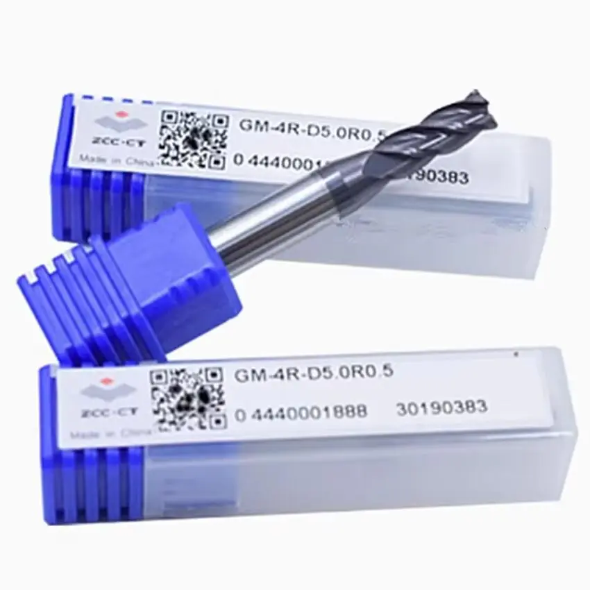 GM-4R-D5.0R0.2 ZCC.CT GM-4R Four edge circular arc end mill D5.0R0.2*6*13*50 4F 4T Corner Rounding End Mills 4 Flutes End Mills
GM-4R-D5.0R0.2 ZCC.CT GM-4R Four edge circular arc end mill D5.0R0.2*6*13*50 4F 4T Corner Rounding End Mills 4 Flutes End Mills