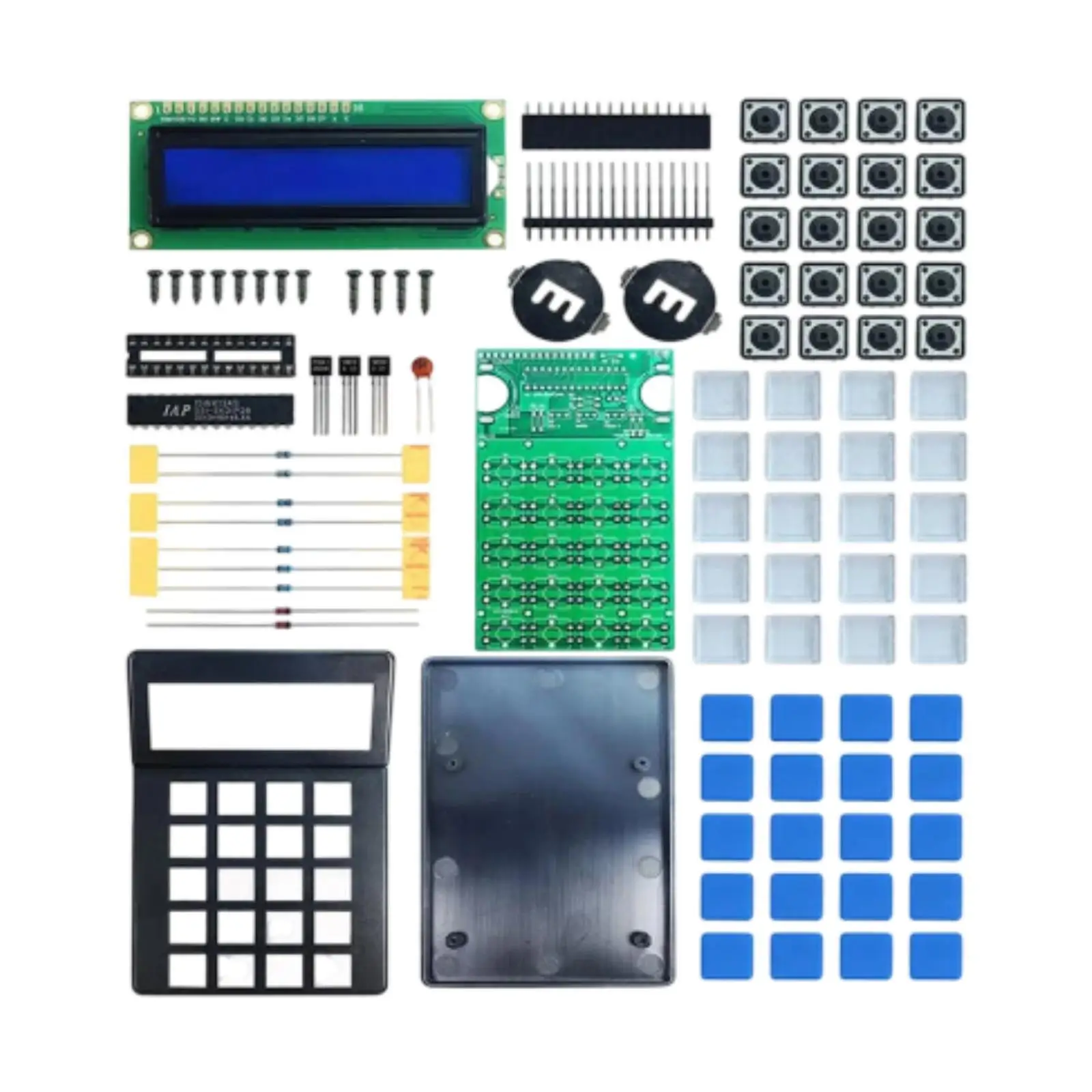 DIY Calculator Kit Learning Compact Soldering Practice Desk Calculator for Home Daily Use Office School Learning Beginners 
DIY Calculator Kit Learning Compact Soldering Practice Desk Calculator for Home Daily Use Office School Learning Beginners