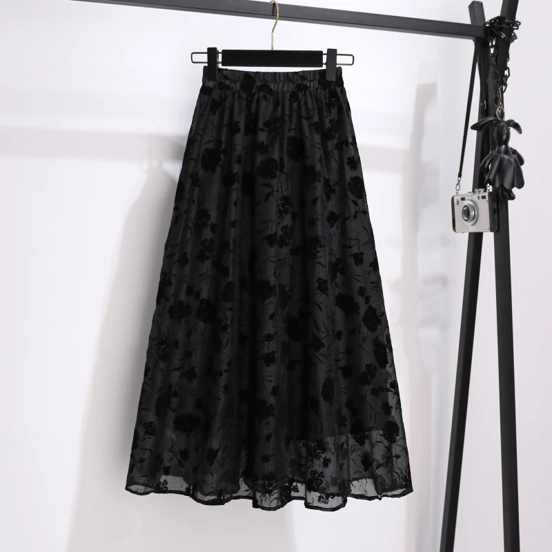 Vintage A-line Skirts Large Size Women's Clothing 2022 Summer New High Waist Floral Skirt jp152
Vintage A-line Skirts Large Size Women's Clothing 2022 Summer New High Waist Floral Skirt jp152