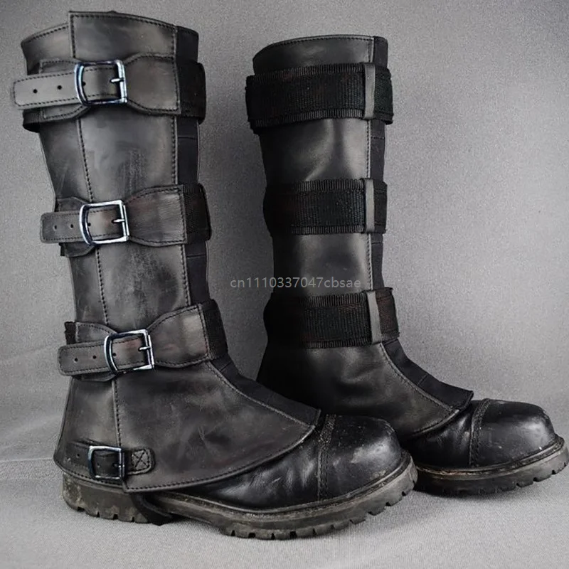 Medieval Motorcycle Leg Armor Boots Cover Steampunk Knight Pirate Cosplay Costume Adult Halloween Renaissance Armor Leggings
Medieval Motorcycle Leg Armor Boots Cover Steampunk Knight Pirate Cosplay Costume Adult Halloween Renaissance Armor Leggings