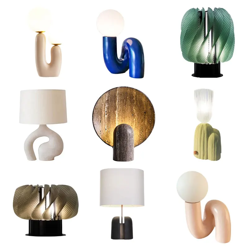 LED Table Lamp Children Room Bedroom Bedside Lamp Creative Resin Glass Decoration Designer Desk Light
LED Table Lamp Children Room Bedroom Bedside Lamp Creative Resin Glass Decoration Designer Desk Light