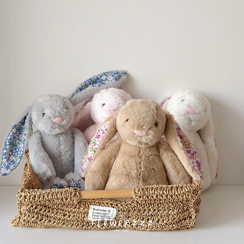 Soft Bonnie Rabbit Floral Ears Plush Toy jelly cat Easter Rabbit Plushies Stuffed Doll Anime Pillow Toy Sofa Cushion Girl Gift
Soft Bonnie Rabbit Floral Ears Plush Toy jelly cat Easter Rabbit Plushies Stuffed Doll Anime Pillow Toy Sofa Cushion Girl Gift