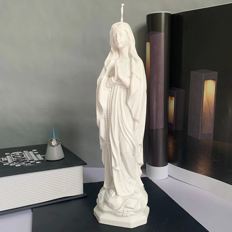 3D Retro virgin goddess Candle Mold Silicone Goddess Shape Wax Mold Scented Candle Making
3D Retro virgin goddess Candle Mold Silicone Goddess Shape Wax Mold Scented Candle Making