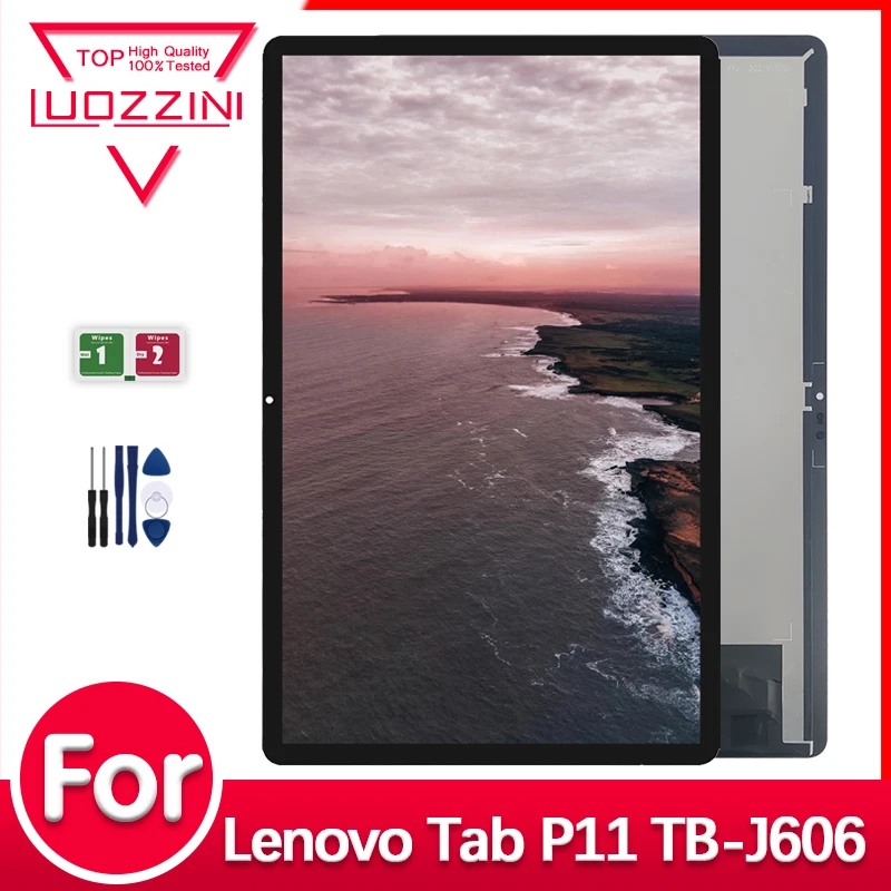 ЖК-дисплей 11 дюймов для Lenovo Tab P11 TB-J606, ЖК-дисплей с сенсорным экраном и дигитайзером в сборе, замена
ЖК-дисплей 11 дюймов для Lenovo Tab P11 TB-J606, ЖК-дисплей с сенсорным экраном и дигитайзером в сборе, замена