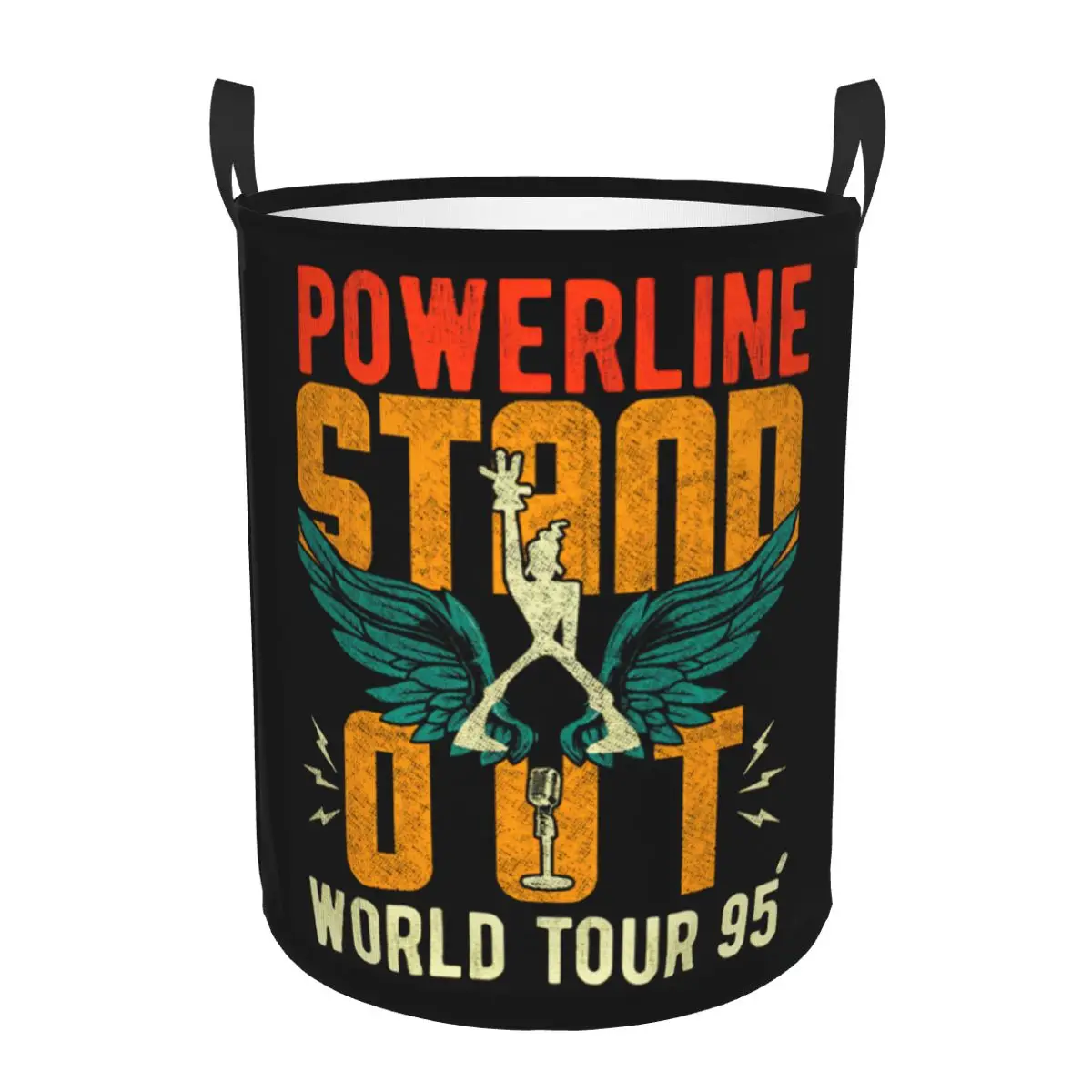 Custom A Goofy Movie Powerline Stand Out Logo Laundry Basket Foldable Toy Clothes Hamper Storage Bin for Kids Nursery
Custom A Goofy Movie Powerline Stand Out Logo Laundry Basket Foldable Toy Clothes Hamper Storage Bin for Kids Nursery