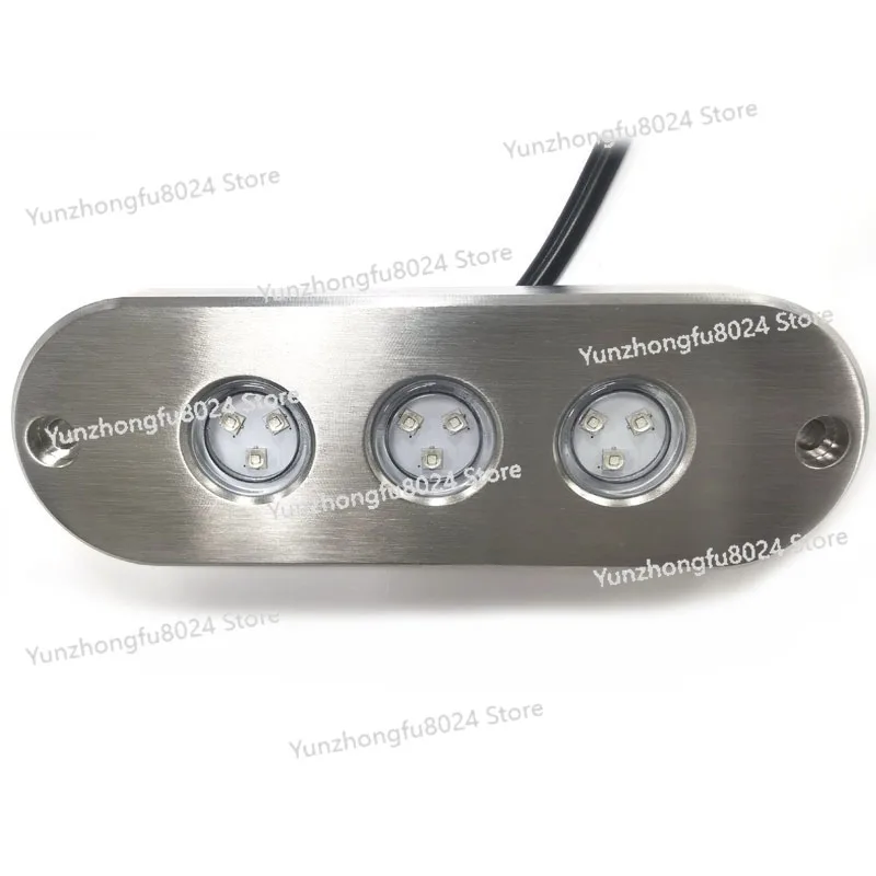 45w 316 Stainless Steel Trim Marine Led Underwater Light for Boat Yacht Dock IP68 Multi Color Led Swimming Pool Light
45w 316 Stainless Steel Trim Marine Led Underwater Light for Boat Yacht Dock IP68 Multi Color Led Swimming Pool Light