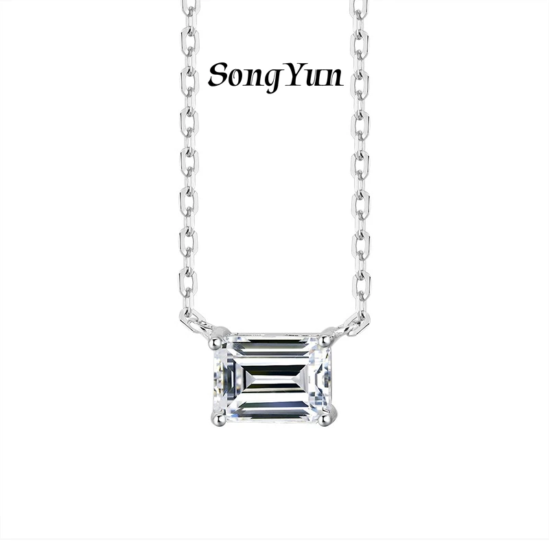 SONGYUN Luxury Jewelry 925 Sterling Silver Necklace Moissanite Diamond Classic Office Women Rhodium Plated MST Patent Pendant
SONGYUN Luxury Jewelry 925 Sterling Silver Necklace Moissanite Diamond Classic Office Women Rhodium Plated MST Patent Pendant