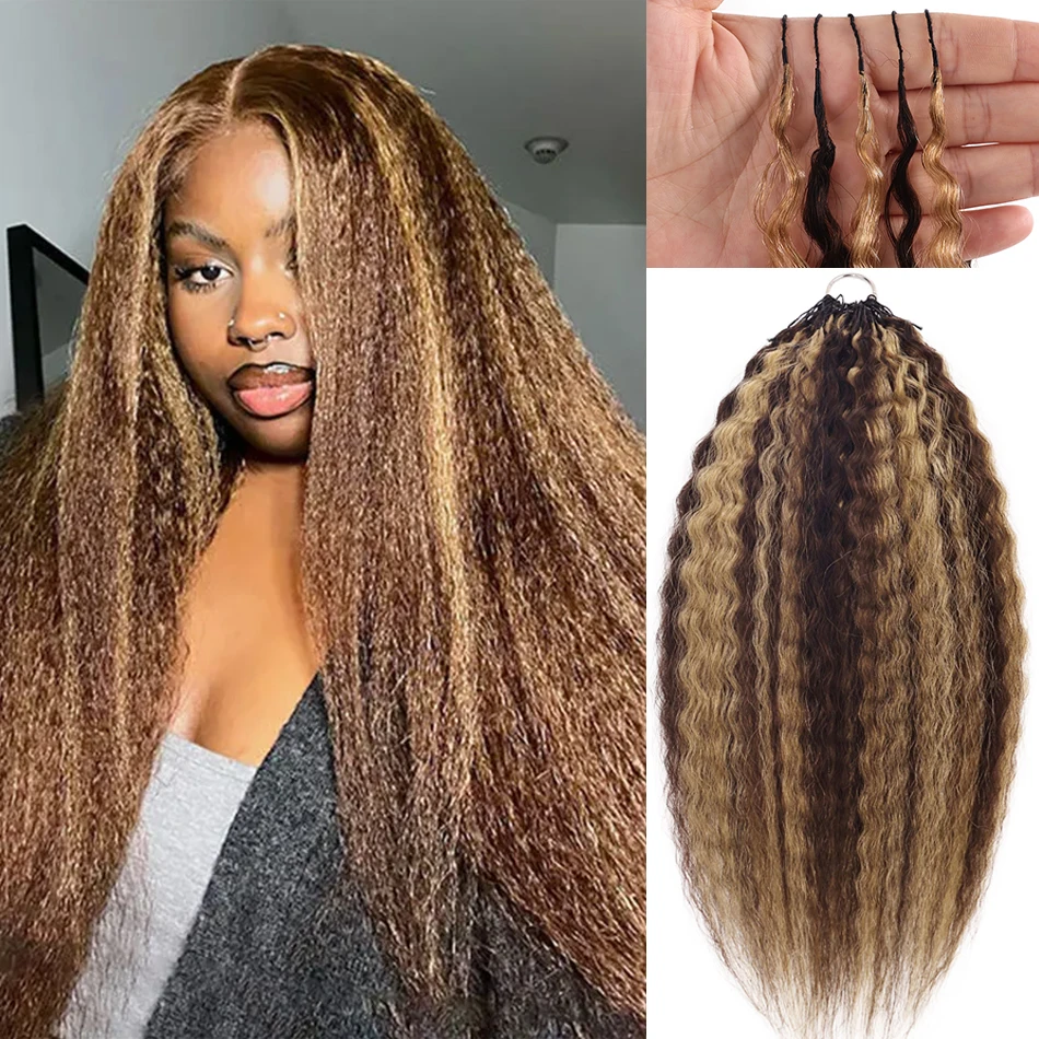 4/27 Highlight Feather Crochet Hair Kinky Straight 40 Strands Colored Pre Looped Crochet Human Hair Hair Extensions For Braids
4/27 Highlight Feather Crochet Hair Kinky Straight 40 Strands Colored Pre Looped Crochet Human Hair Hair Extensions For Braids