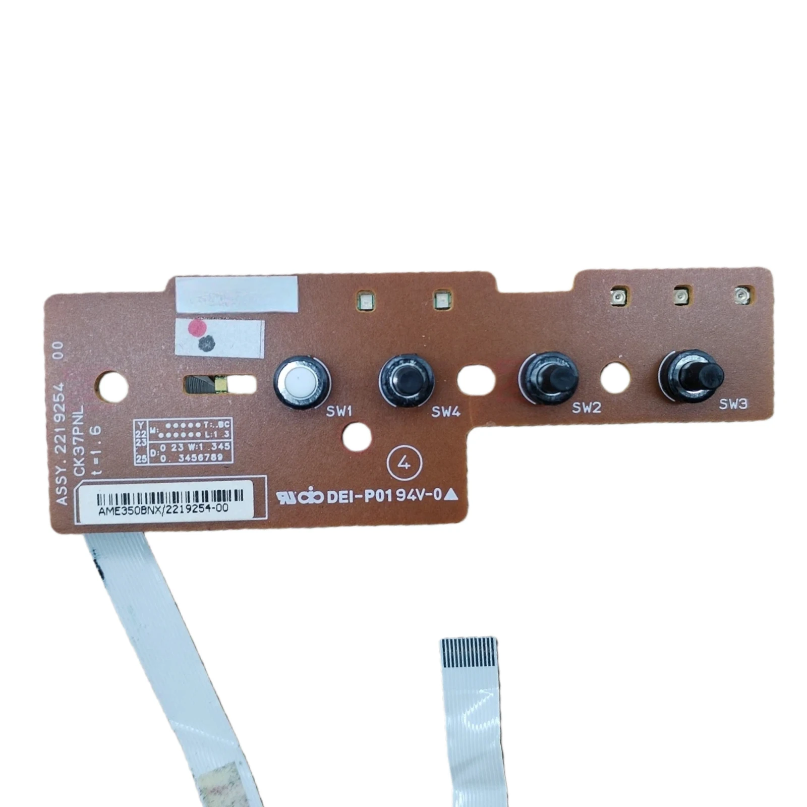 Button Board AME3508NX 2219254-00 Fits For Epson L8050 L8160 L18058 L8168 L8188 L8058 L8180 L18050
Button Board AME3508NX 2219254-00 Fits For Epson L8050 L8160 L18058 L8168 L8188 L8058 L8180 L18050