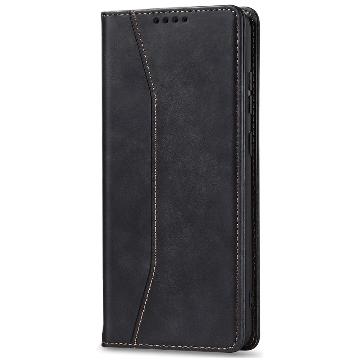 Для Samsung Galaxy S24 FE/S24 Ultra/S24 Plus/S24 5G кожаный чехол прочный чехол для телефона с откидными слотами для карт магнитный чехол-кошелек для телефона черный
Для Samsung Galaxy S24 FE/S24 Ultra/S24 Plus/S24 5G кожаный чехол прочный чехол для телефона с откидными слотами для карт магнитный чехол-кошелек для телефона черный