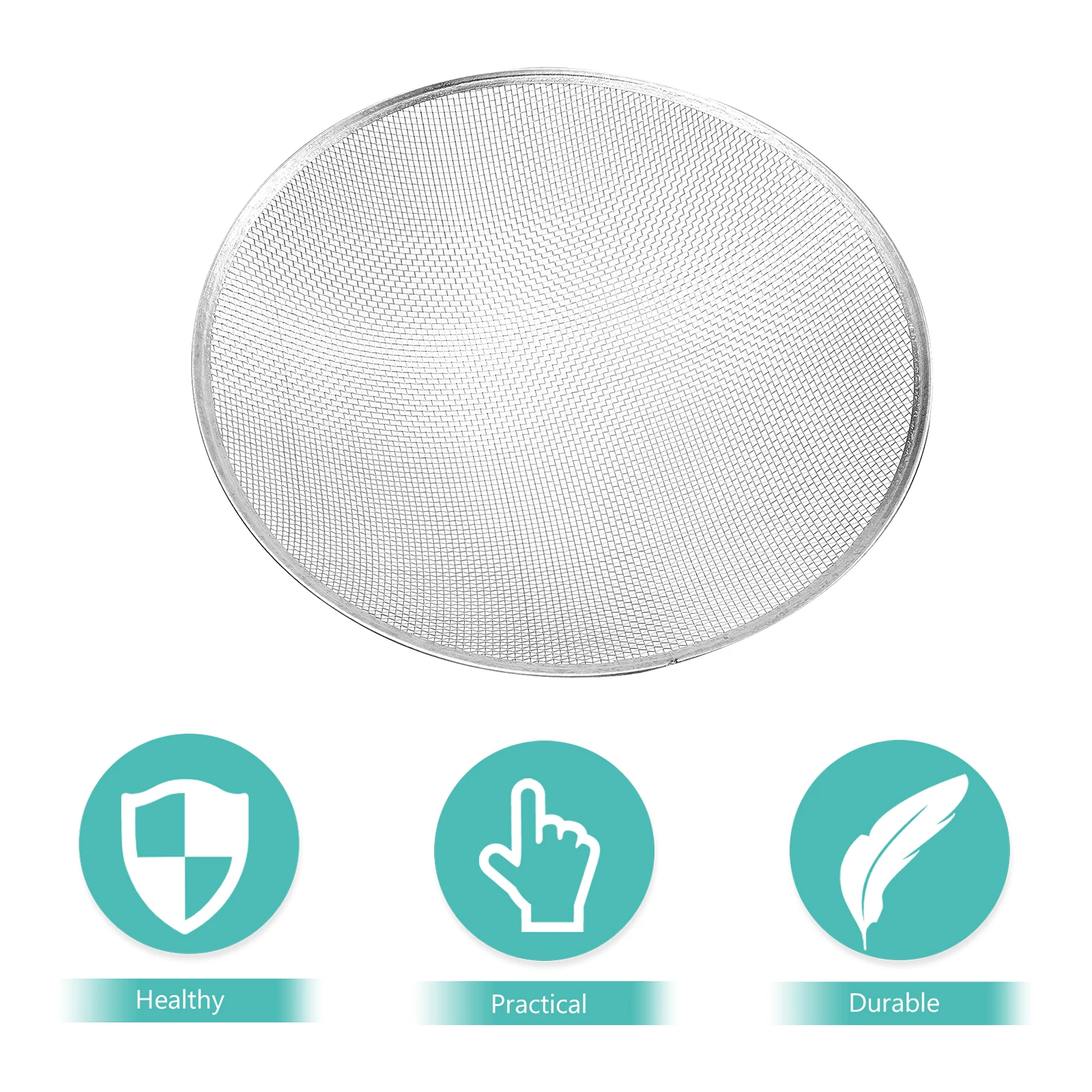 1pc Round Mesh Sieve Stainless Steel Kitchen Strainer Filter Household Wire Sifter Vegetable Fruit Cleaning Filtering Supplies
1pc Round Mesh Sieve Stainless Steel Kitchen Strainer Filter Household Wire Sifter Vegetable Fruit Cleaning Filtering Supplies