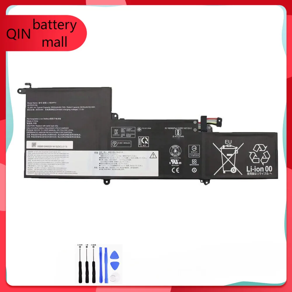 L19M4PF4 L19C4PF4 Аккумулятор для Lenovo Ideapad Yoga Slim 7-14ARE05 7-14IIL05 НОВЫЙ
L19M4PF4 L19C4PF4 Аккумулятор для Lenovo Ideapad Yoga Slim 7-14ARE05 7-14IIL05 НОВЫЙ