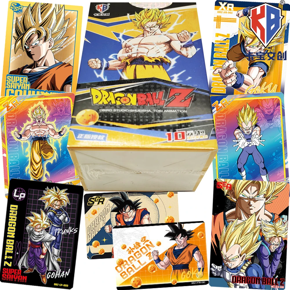 Genuine Kabao Dragon Ball Collection Cards High Score Classic IP Character Anime Peripheral Cards Children Toys Hobbies Gifts
Genuine Kabao Dragon Ball Collection Cards High Score Classic IP Character Anime Peripheral Cards Children Toys Hobbies Gifts