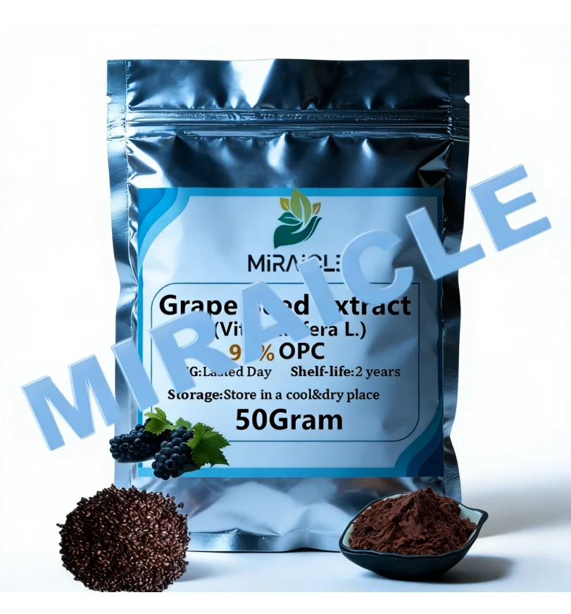 Customized Fast Shipping 95% OPC Grape Extract Out Packing Aluminum Foil Bag
Customized Fast Shipping 95% OPC Grape Extract Out Packing Aluminum Foil Bag