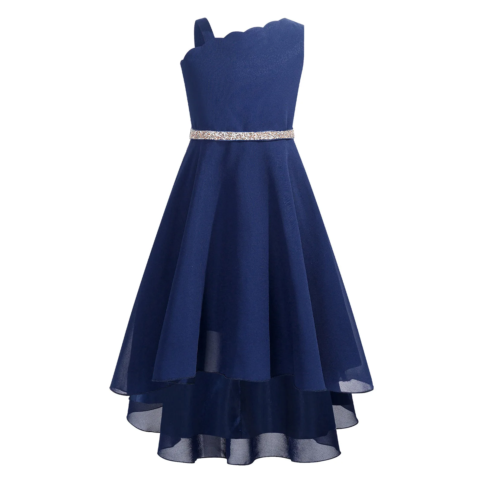 Kids Flower Girls Dresses Elegant Chiffon Shiny Belt Dress Wedding Bridesmaids Party Princess Dress Festival Prom Evening Dress
Kids Flower Girls Dresses Elegant Chiffon Shiny Belt Dress Wedding Bridesmaids Party Princess Dress Festival Prom Evening Dress
