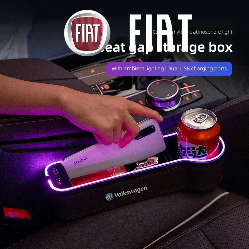 Car Seat Accessories atmosphere LED Light Gap Storage Box Organizer For VW GTI Scirocco Polo T5 Passat Golf Tiguan Jetta T-ROC
Car Seat Accessories atmosphere LED Light Gap Storage Box Organizer For VW GTI Scirocco Polo T5 Passat Golf Tiguan Jetta T-ROC
