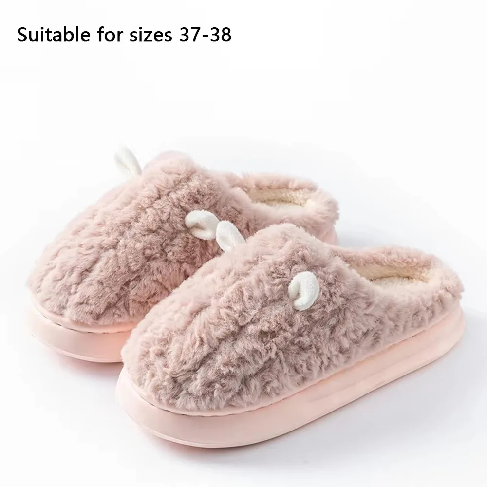 Новые хлопковые зимние тапочки, домашняя обувь на нескользящей толстой подошве, теплые тапочки для уличного использования
Новые хлопковые зимние тапочки, домашняя обувь на нескользящей толстой подошве, теплые тапочки для уличного использования