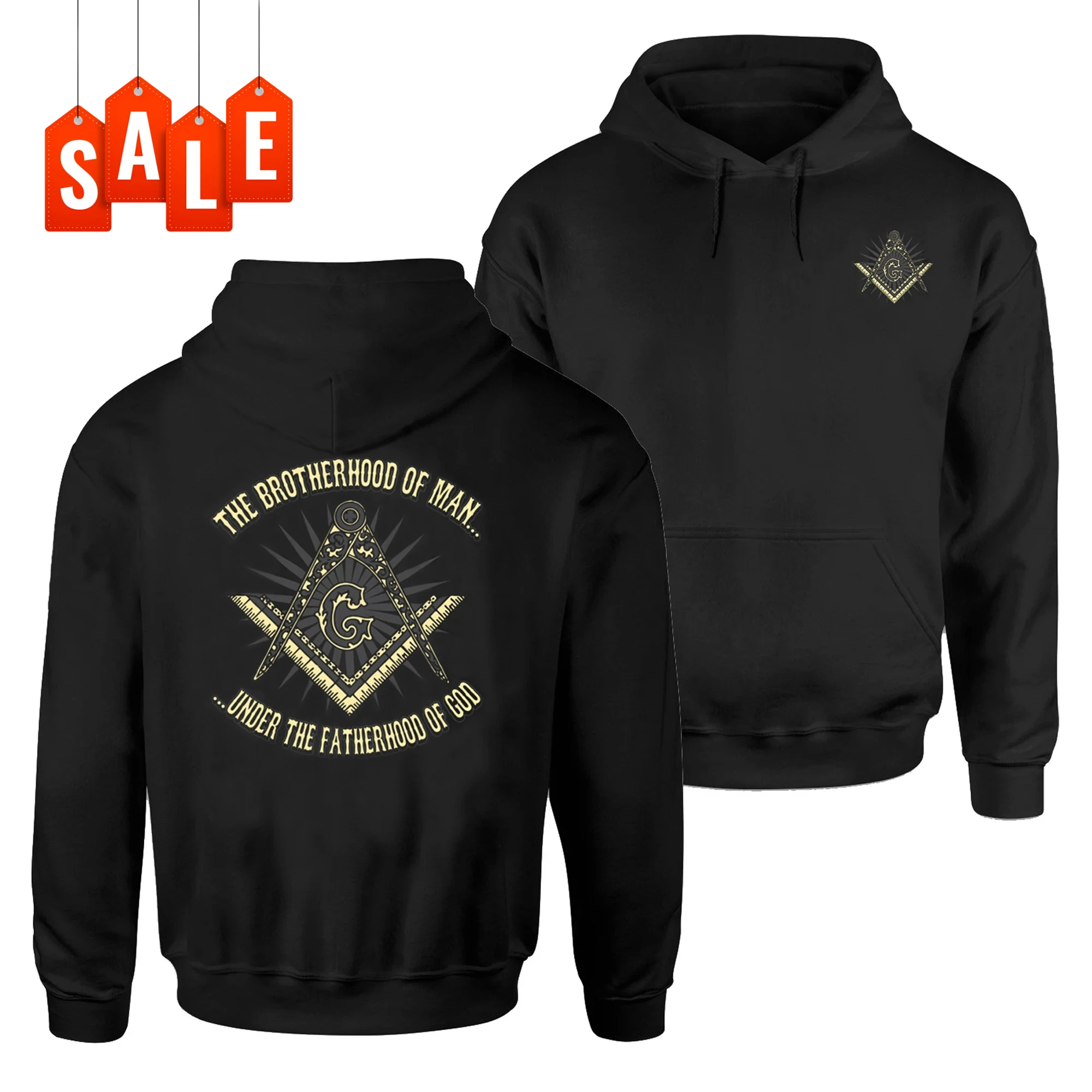 The Brotherhood of Man. Freemason Symbol Masonic Pullover Hoodie New 100% Cotton Comfortable Casual Mens Sweatshirt Streetwear
The Brotherhood of Man. Freemason Symbol Masonic Pullover Hoodie New 100% Cotton Comfortable Casual Mens Sweatshirt Streetwear