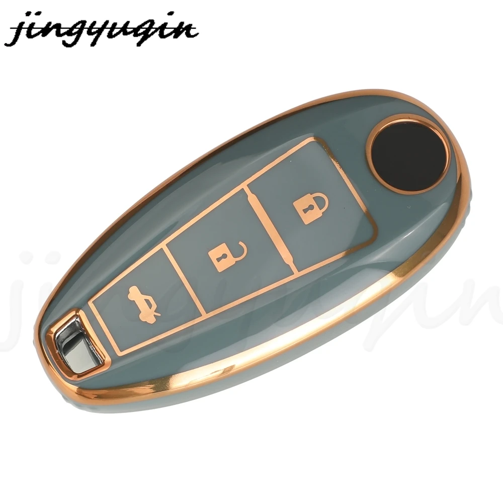 JYQ TPU Car Key Shell Case Cover For Suzuki Baleno Ertiga Ciaz Ignis Kizashi Swift SX4 S-cross Vitars Remote Auto Accessorie
JYQ TPU Car Key Shell Case Cover For Suzuki Baleno Ertiga Ciaz Ignis Kizashi Swift SX4 S-cross Vitars Remote Auto Accessorie