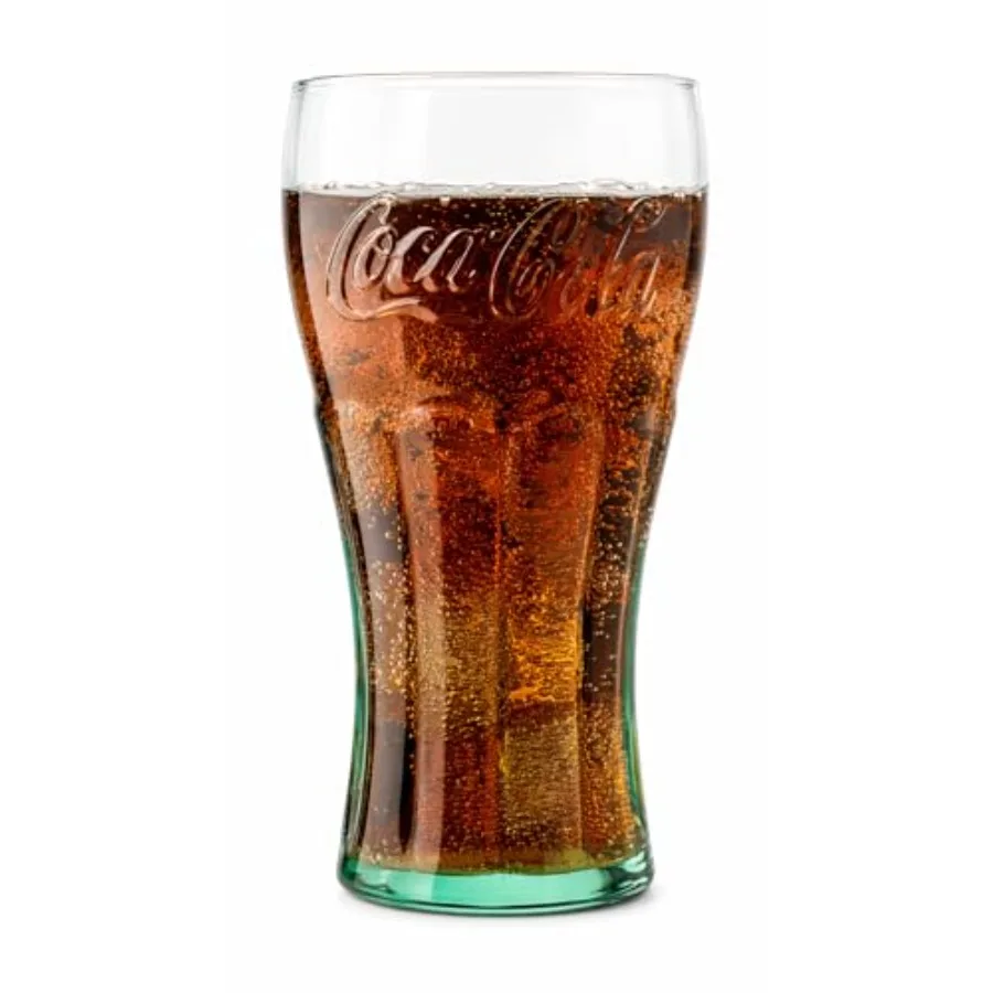 CLASSIC COCA-COLA Green Glass Tumbler GIFT SET OF 4 Glasses 6" Tall--16.75 oz. Size
CLASSIC COCA-COLA Green Glass Tumbler GIFT SET OF 4 Glasses 6" Tall--16.75 oz. Size