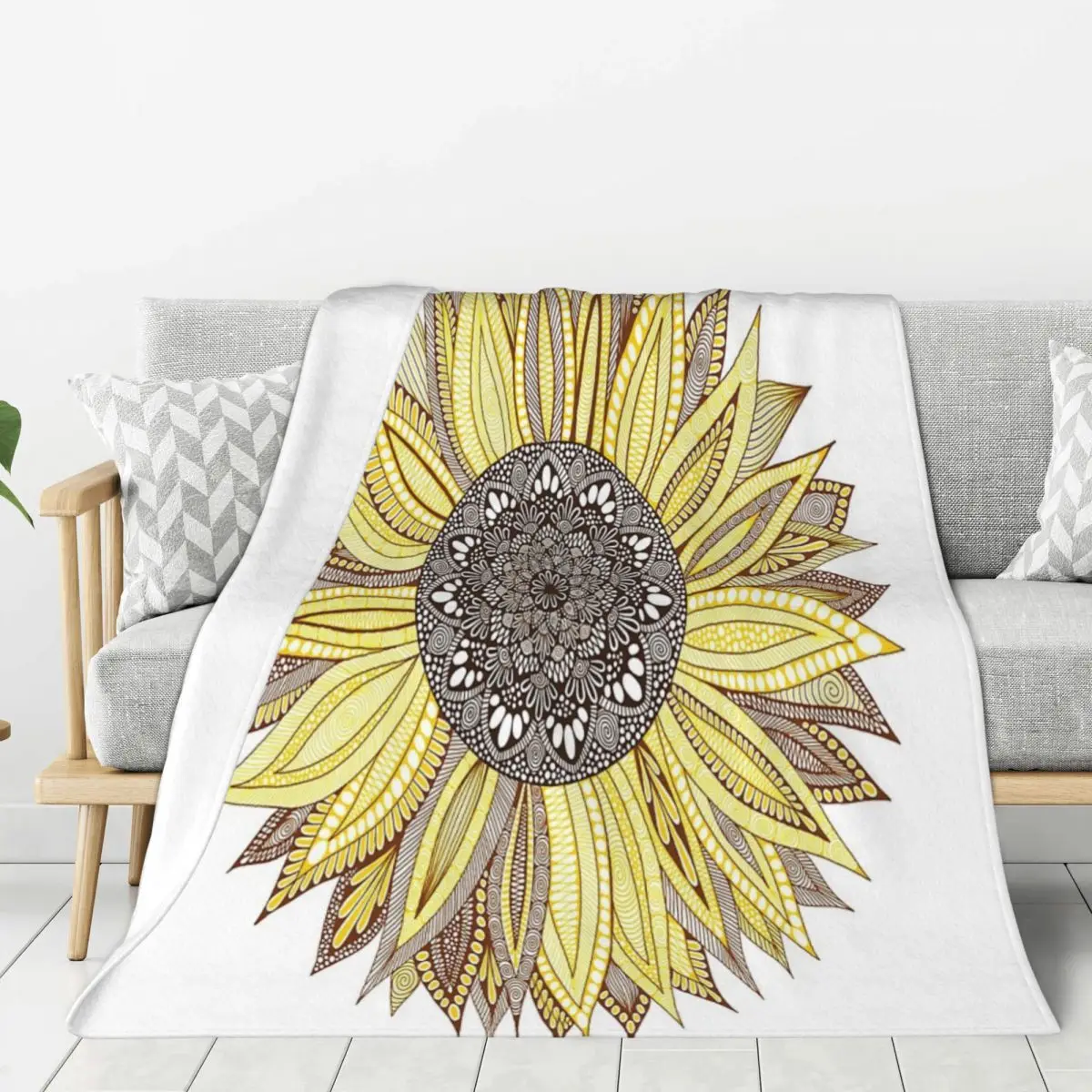 Soft and Cozy Throw Blanket for Sofa or Bed Sunflower Mandala Tapestry Design
Soft and Cozy Throw Blanket for Sofa or Bed Sunflower Mandala Tapestry Design