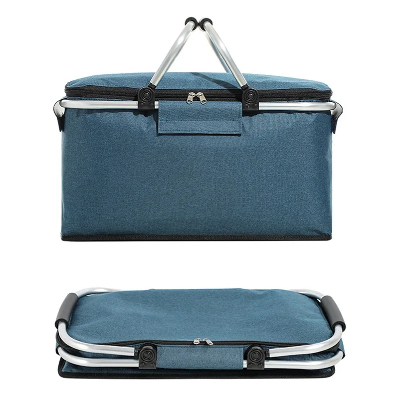 Fashion Large Lunch Bag Folding Portable Fridge Thermal Insulated Box Cooler For Picnic Beach Food
Fashion Large Lunch Bag Folding Portable Fridge Thermal Insulated Box Cooler For Picnic Beach Food
