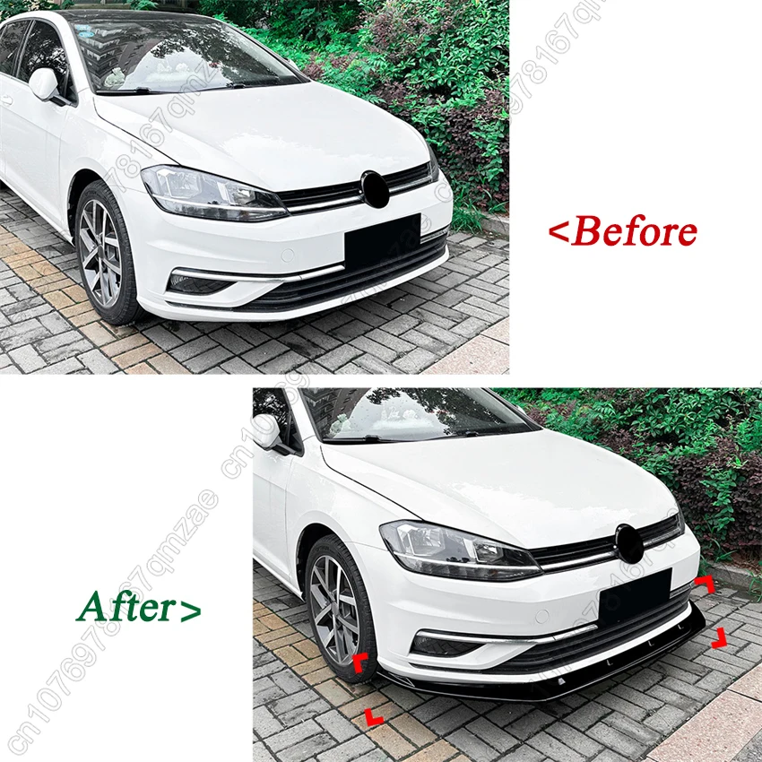 Car Front Lip Spoiler Bumper Shovel Lower Splitter Modification For Volkswagen VW Golf 7.5 Standard Edition 2017-2019 Body Kits
Car Front Lip Spoiler Bumper Shovel Lower Splitter Modification For Volkswagen VW Golf 7.5 Standard Edition 2017-2019 Body Kits