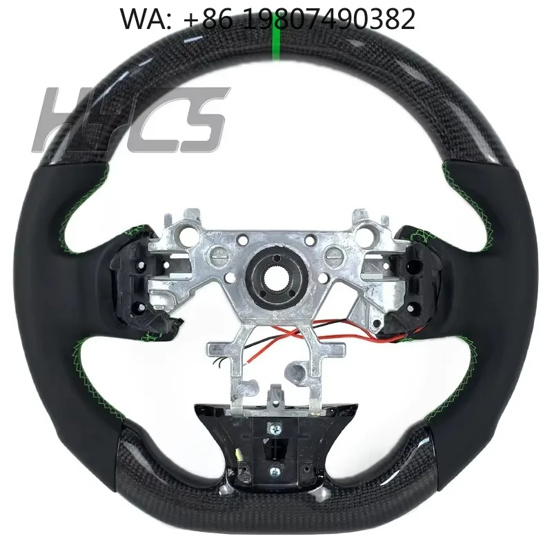 Peorated Leather Carbon Fiber Steering Wheel, Luxury Car Fit, High-grade Interior Tuning Accessories
Peorated Leather Carbon Fiber Steering Wheel, Luxury Car Fit, High-grade Interior Tuning Accessories